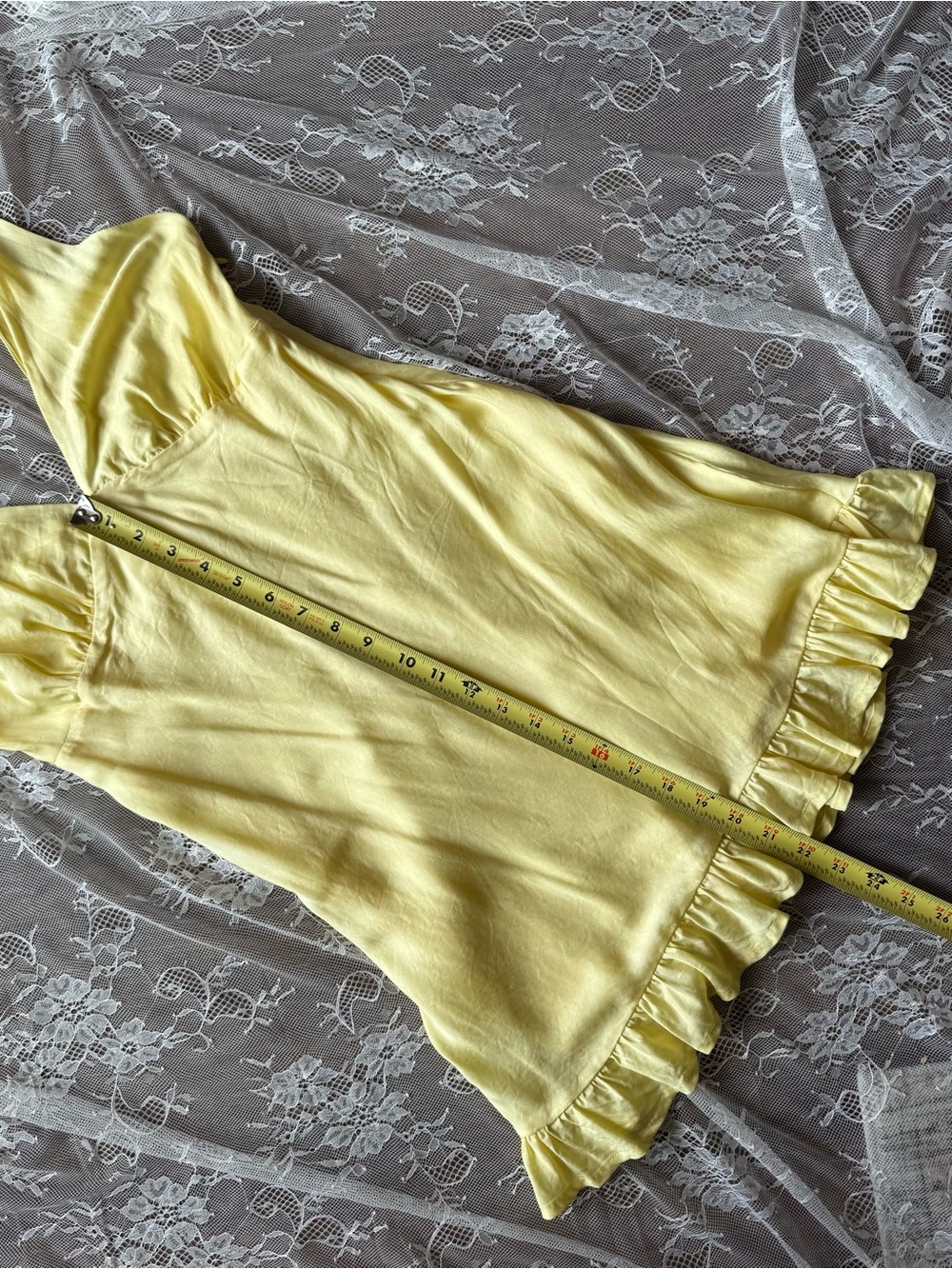 PINK Victoria's Secret Yellow Mini Dress - Picture 6 of 6